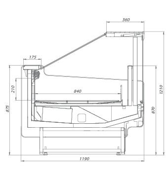 Вертикальные витрины
