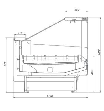 Вертикальные витрины