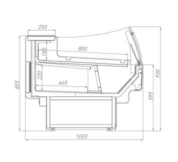 Вертикальные витрины
