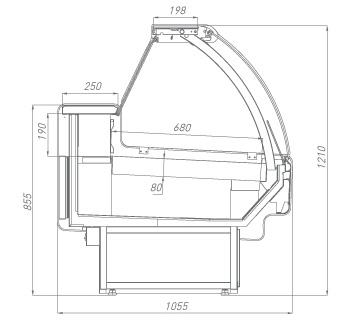 Вертикальные витрины