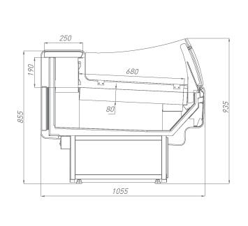 Вертикальные витрины