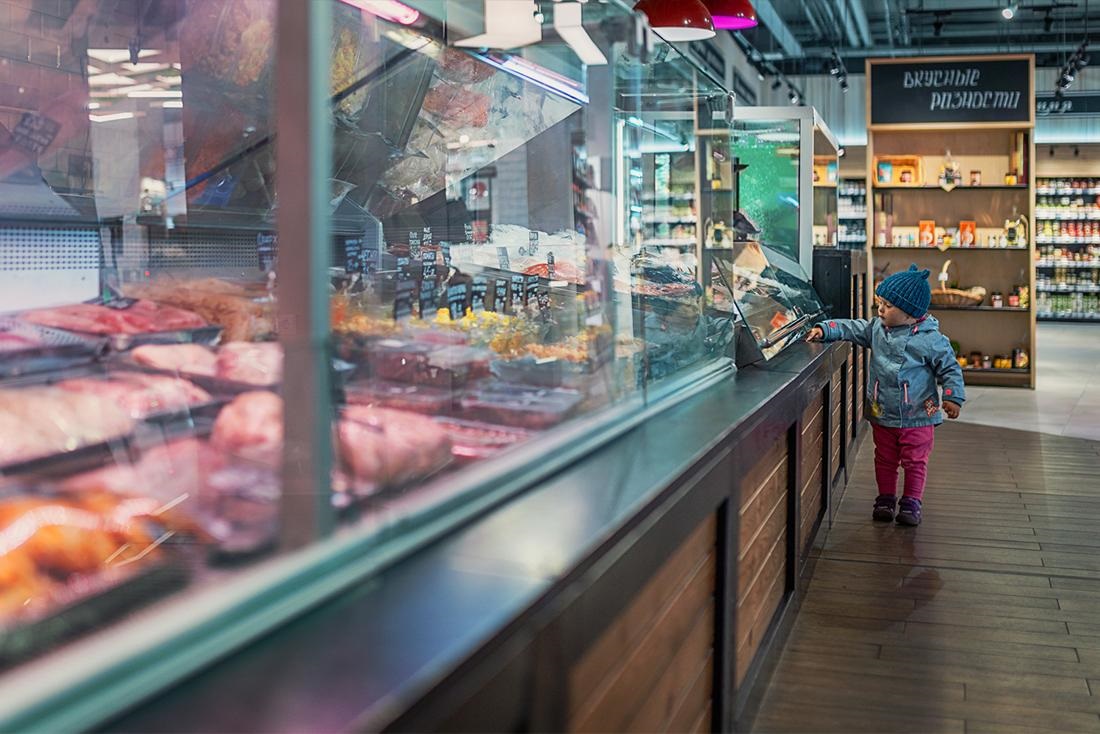 Вертикальные витрины