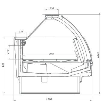 Вертикальные витрины