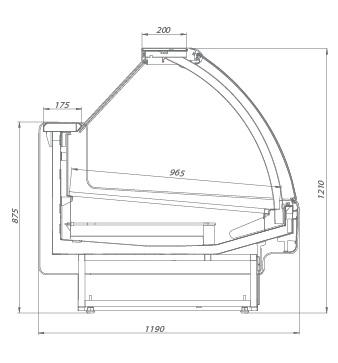 Вертикальные витрины