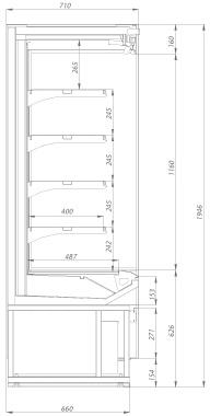 Вертикальные витрины