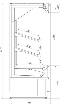 Вертикальные витрины