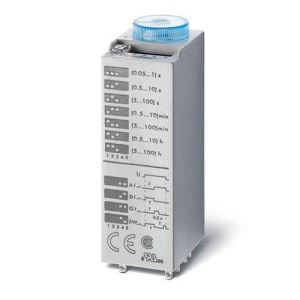 Реле времени finder (230В) 7А 85048240 (4 пер.конт)