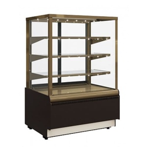 Витрина кондитерская Carboma ВХСв-0,9д Cube ЛЮКС (0…+7)