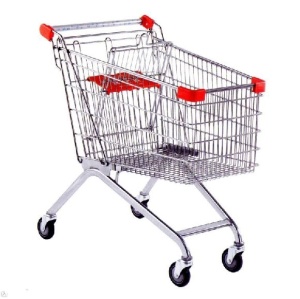 Тележка покупательская  STE060PRD-BX, 60л, с д\сиденьем