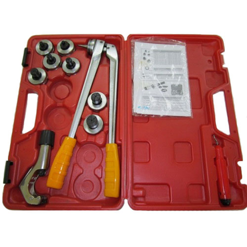 Труборасширитель СТ-100A (3/8",1/2",5/8",3/4",7/8",1",1-1/8")  с труборезом, гратоснимателем