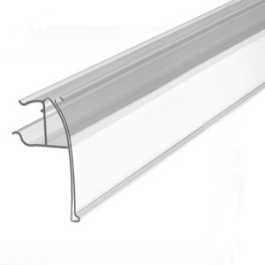 Ценникодержатель полочный FRW39 1250 мм прозрачный Нордика