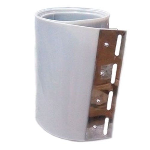 Пленка ПВХ  стандартная, 200 мм _серая _комплект с пластиной L=2,1м _СЕРАЯ