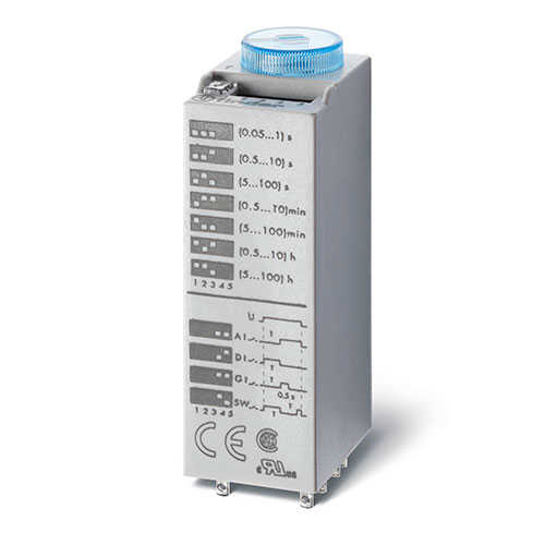 Реле времени finder (230В) 7А 85048240 (4 пер.конт)
