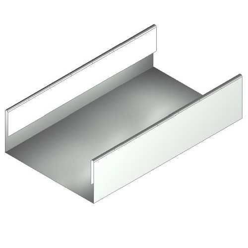 Швеллер окрашенный П-образный  80Т (L=2500мм) ФЛ