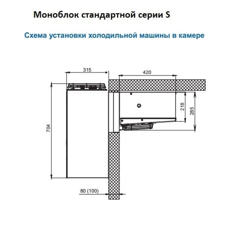 картинка Моноблок ММ-218 S Polair от магазина Фрост Лайн