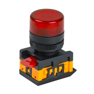 Лампа AL-22TE сигнальная d22 красн. неон 230В