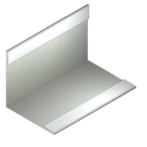 Уголок внешний 100 (15х140х140х15 / L=2500мм) ФЛ