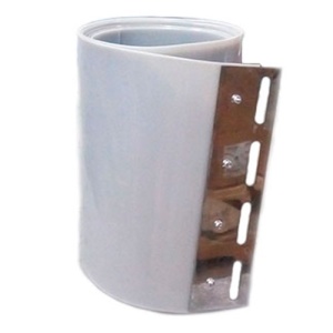 Пленка ПВХ  стандартная, 200 мм _серая _комплект с пластиной L=2,1м _СЕРАЯ