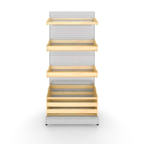 Стеллаж Нордика (50) прист. хлебный 1000х500х2250