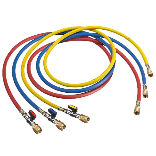 Шланги зарядные с вент. комп-т 3шт. 150см. НР5Е