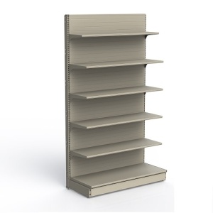 Стеллаж Нордика (50) прист. 1250х500х2250,  полка 400 - 4 шт., 300 - 1 шт., ценники