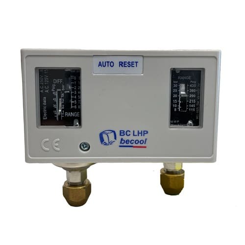 Реле давления BC LHP сдвоенное, авт. возвр.