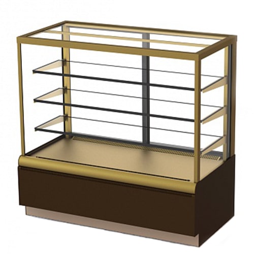 Витрина кондитерская Carboma ВХСв-1,3д Cube ЛЮКС (0…+7)