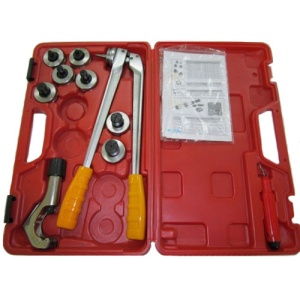 Труборасширитель СТ-100A (3/8",1/2",5/8",3/4",7/8",1",1-1/8")  с труборезом, гратоснимателем